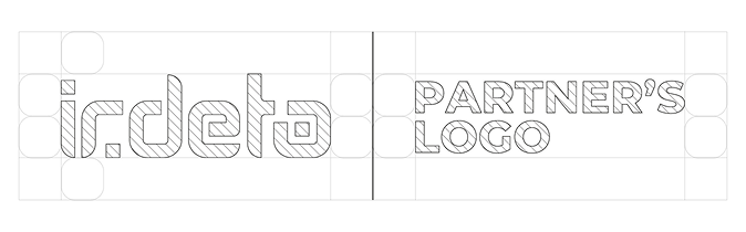 Irdeto + Partner logo spacing